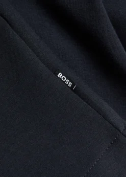 Half-zip cotton-blend sweatshirt