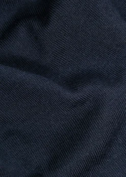 Half-zip wool-blend jumper