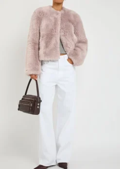 Halle faux fur jacket