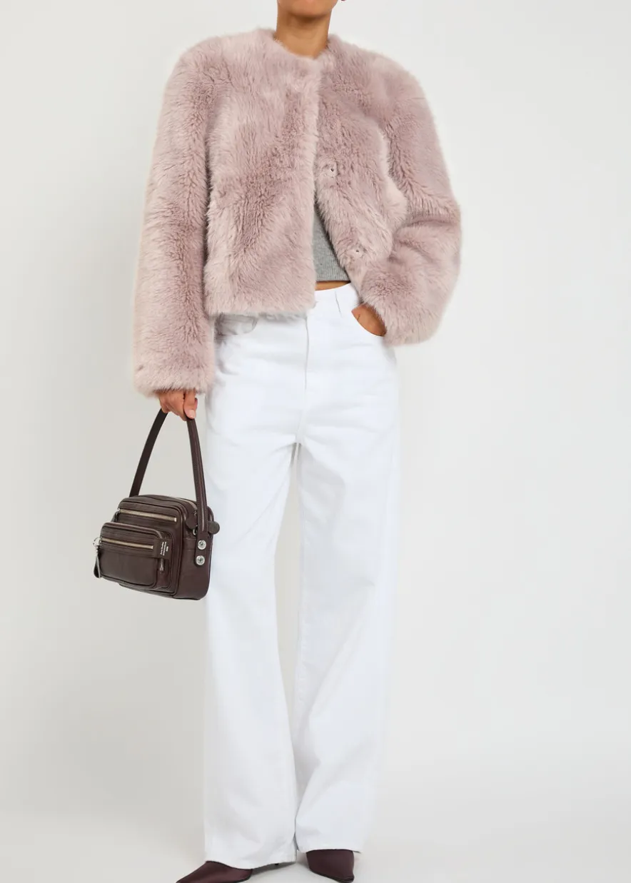Halle faux fur jacket