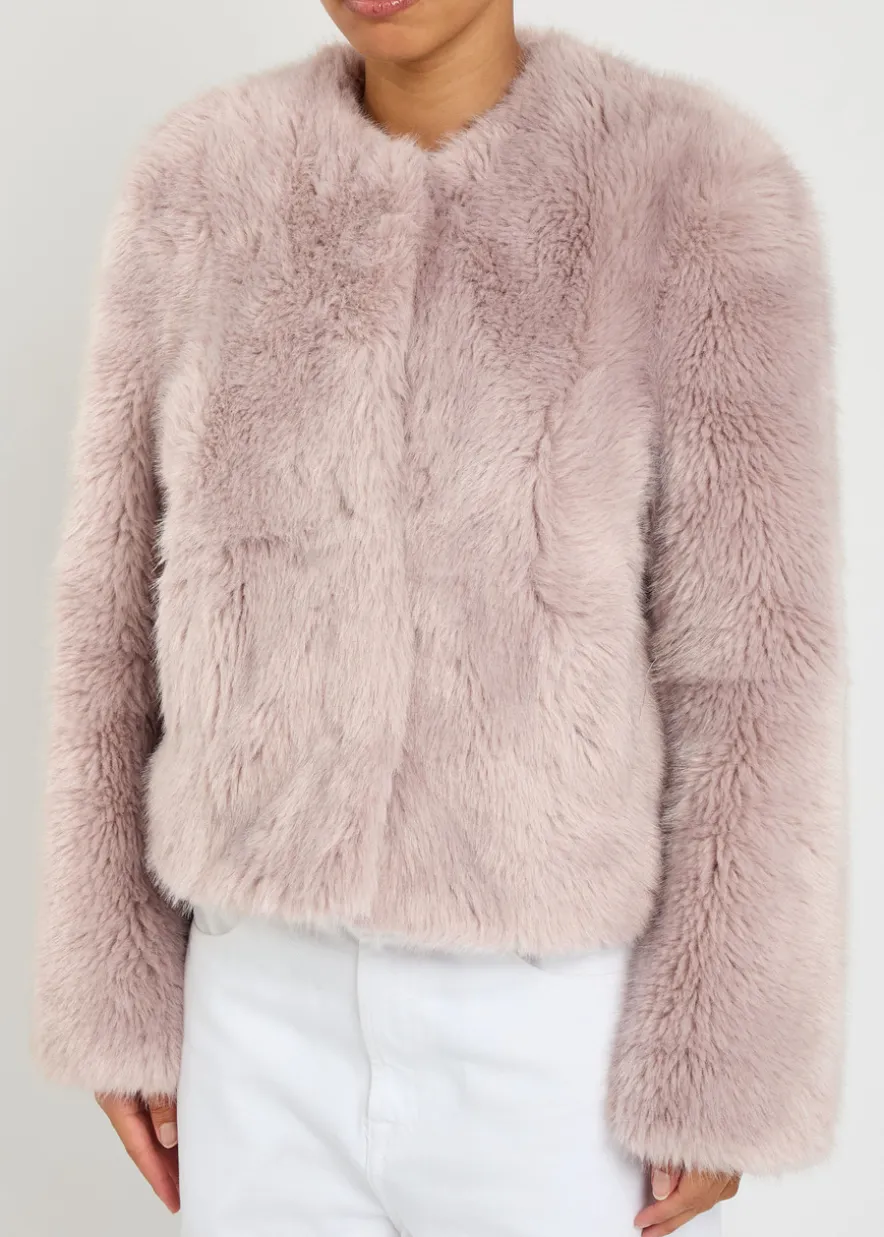 Halle faux fur jacket