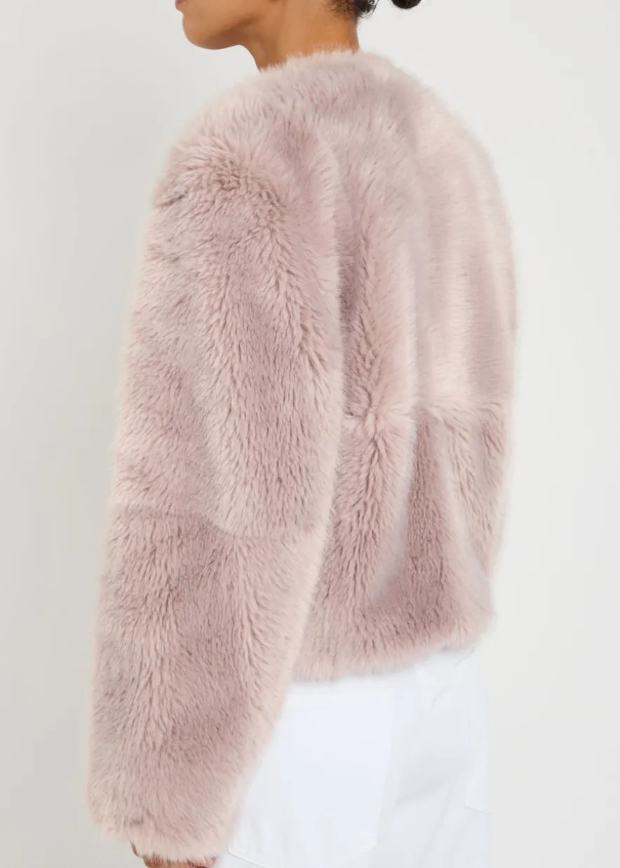 Halle faux fur jacket