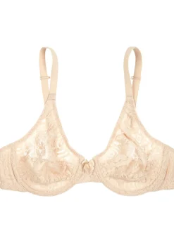 Halo Lace underwired bra