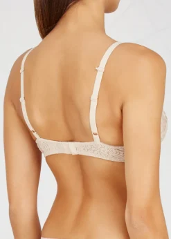 Halo Lace underwired bra
