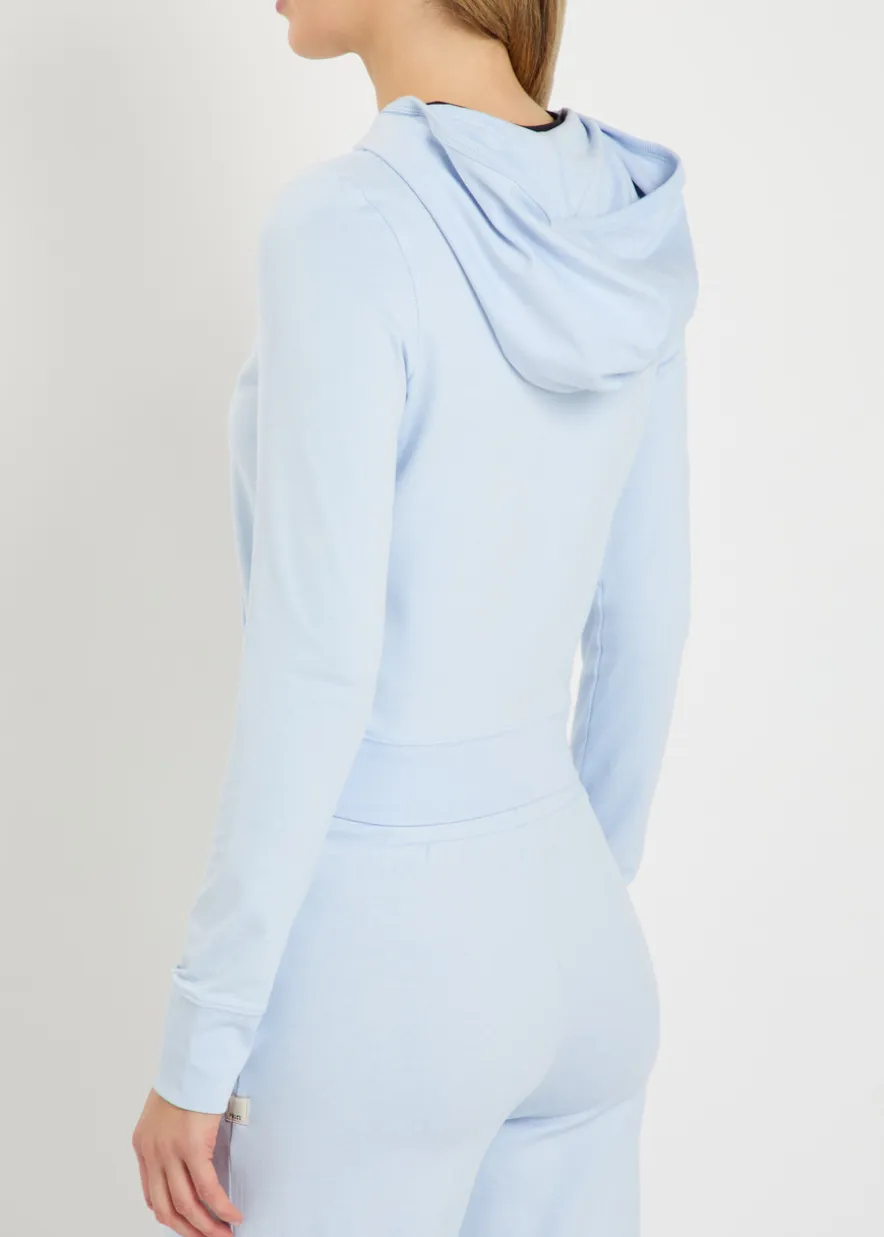 Halo Mini hooded jersey sweatshirt