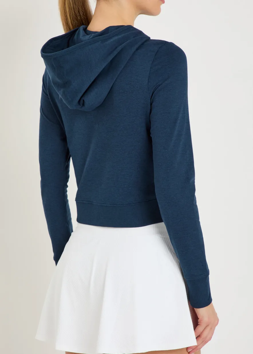 Halo Mini hooded jersey sweatshirt