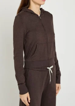 Halo Mini hooded stretch-jersey sweatshirt