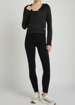 Halo Mini hooded stretch-jersey sweatshirt