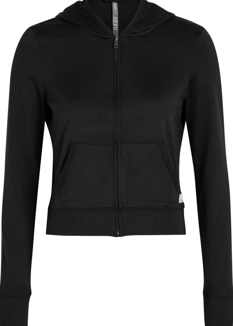Halo Mini hooded stretch-jersey sweatshirt