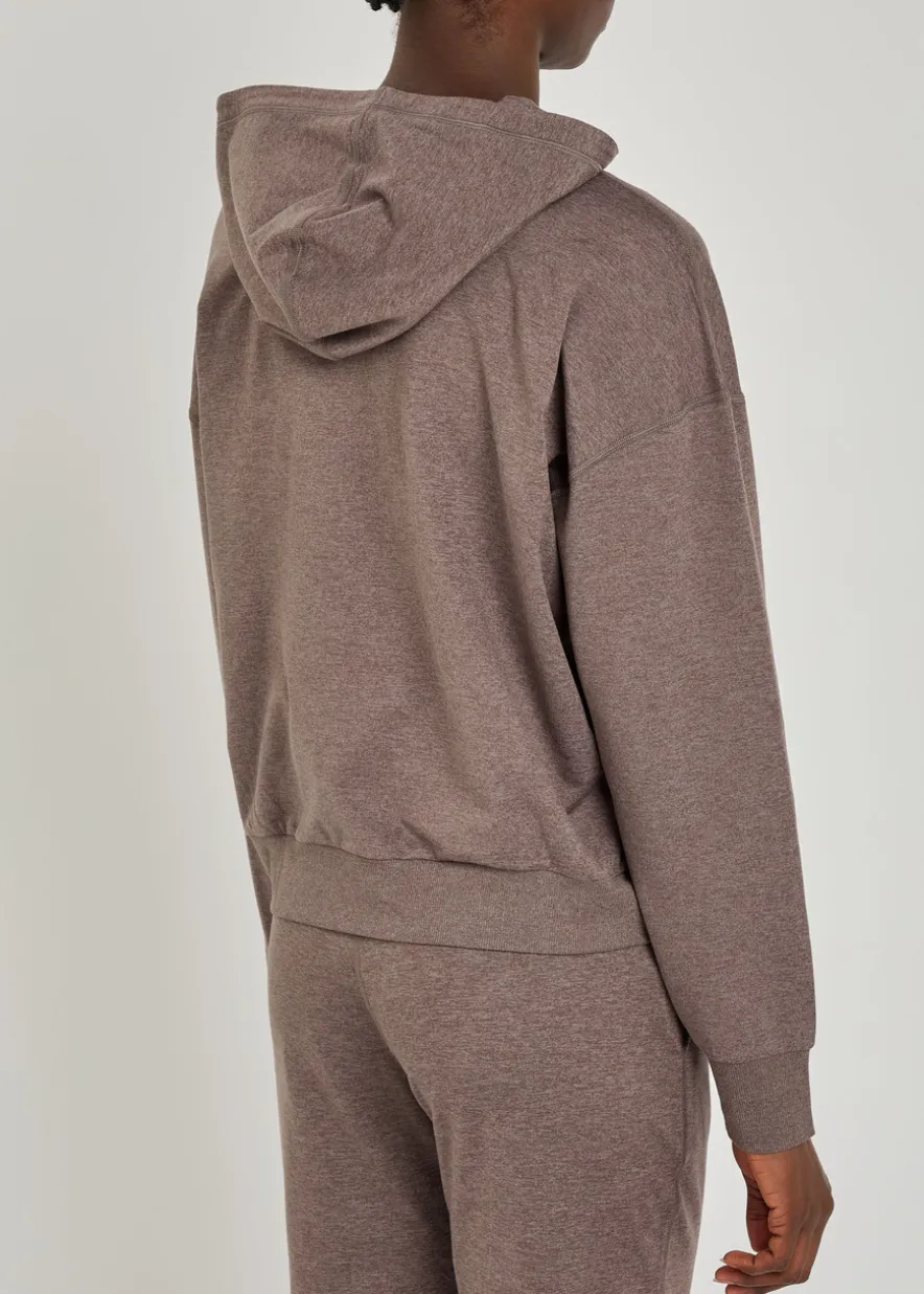 Halo Modern hooded slubbed jersey sweatshirt