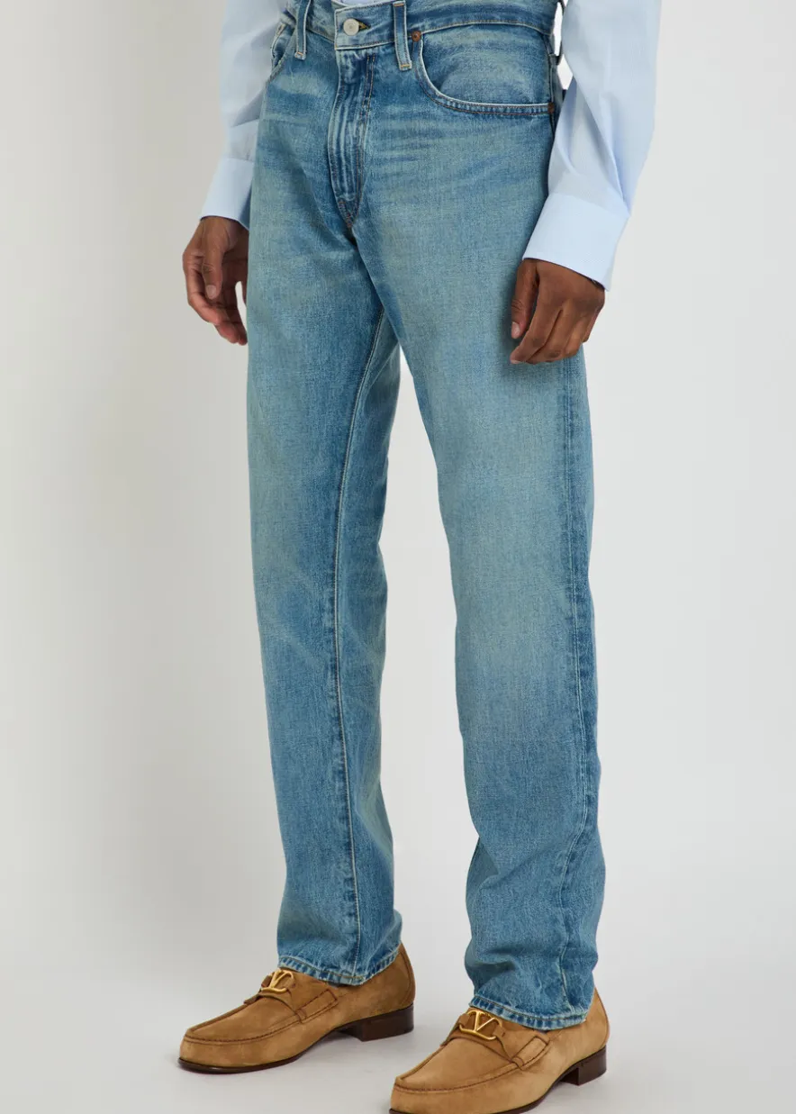 Hampton slim straight-leg jeans