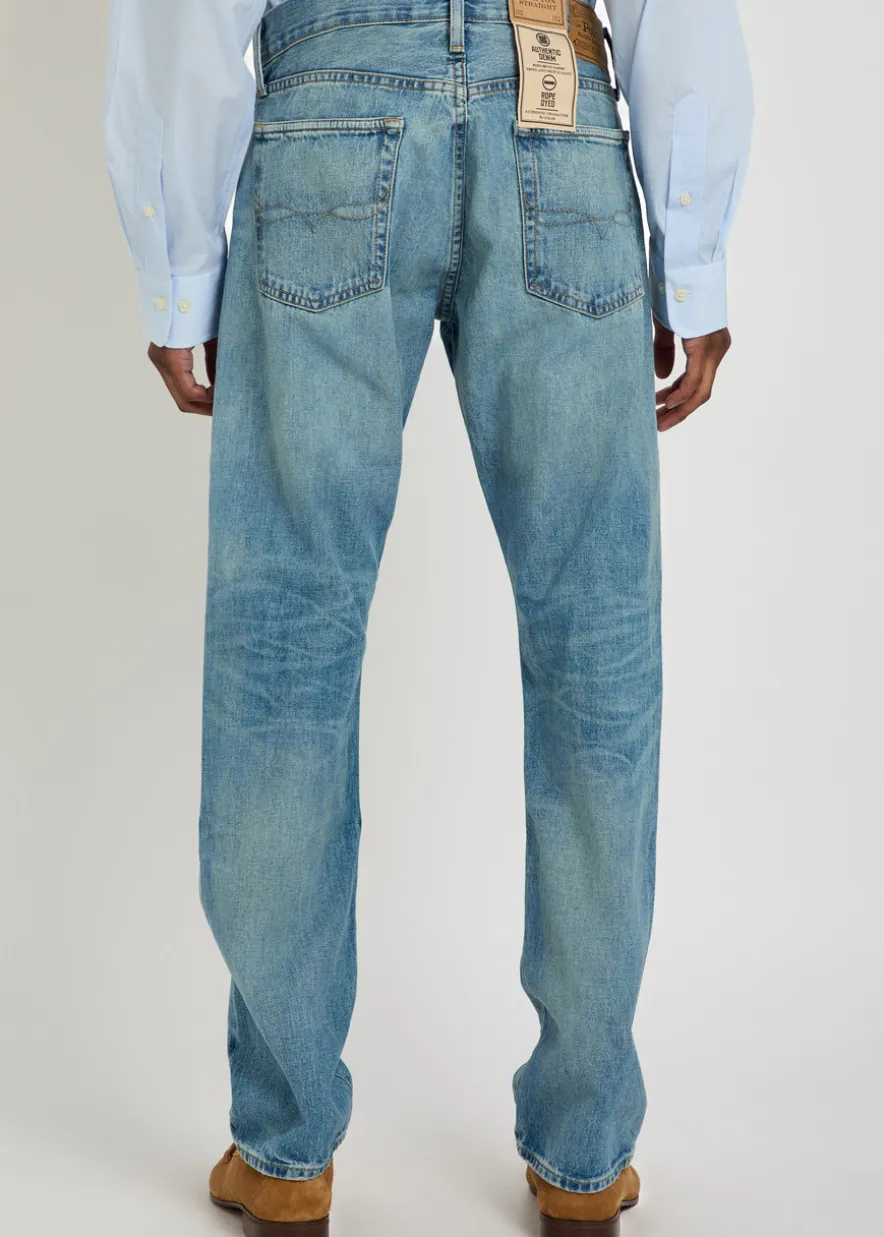 Hampton slim straight-leg jeans