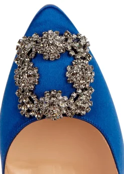Hangisi 105 silk-satin pumps