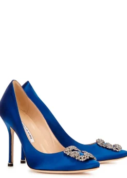 Hangisi 105 silk-satin pumps