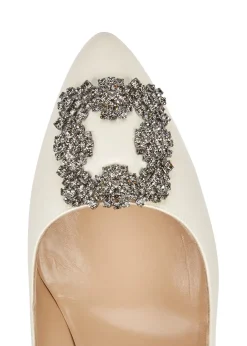 Hangisi 90 silk-satin pumps