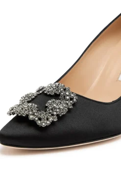 Hangisi 75 silk-satin pumps