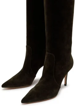 Hansen suede over-the-knee boots