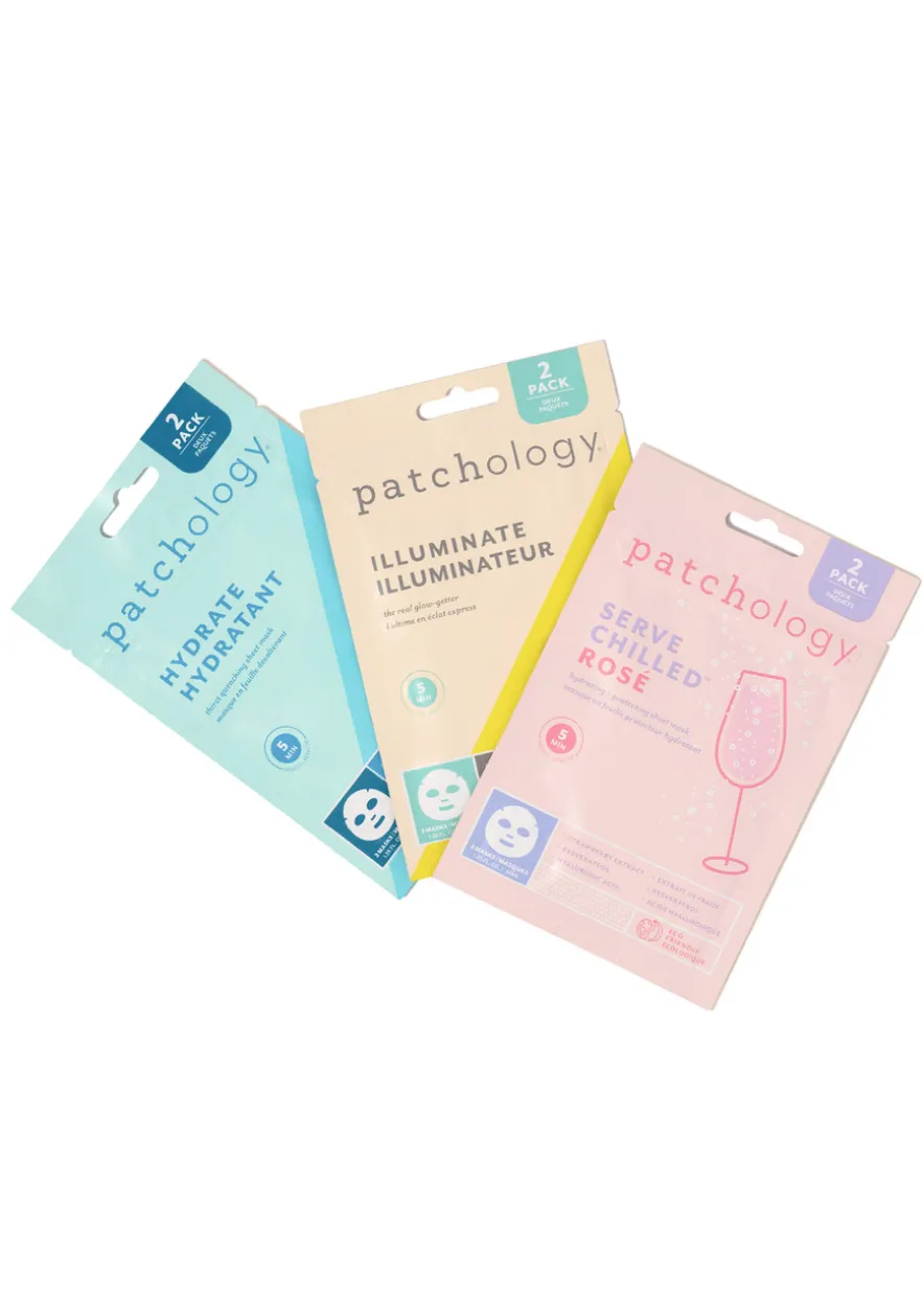 Happy Face Sheet Mask - set of 6
