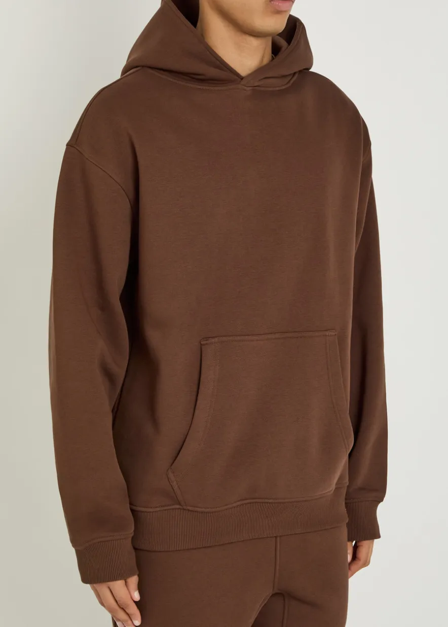 Harcourt hooded cotton-blend sweatshirt