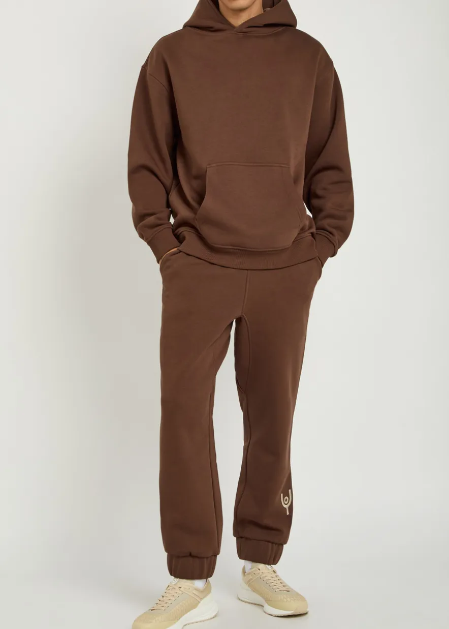 Harcourt hooded cotton-blend sweatshirt