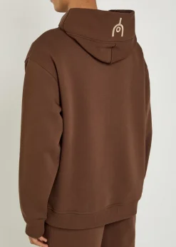 Harcourt hooded cotton-blend sweatshirt