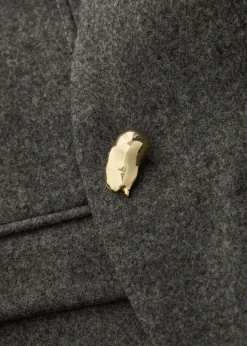 Harlow fitted wool jacket