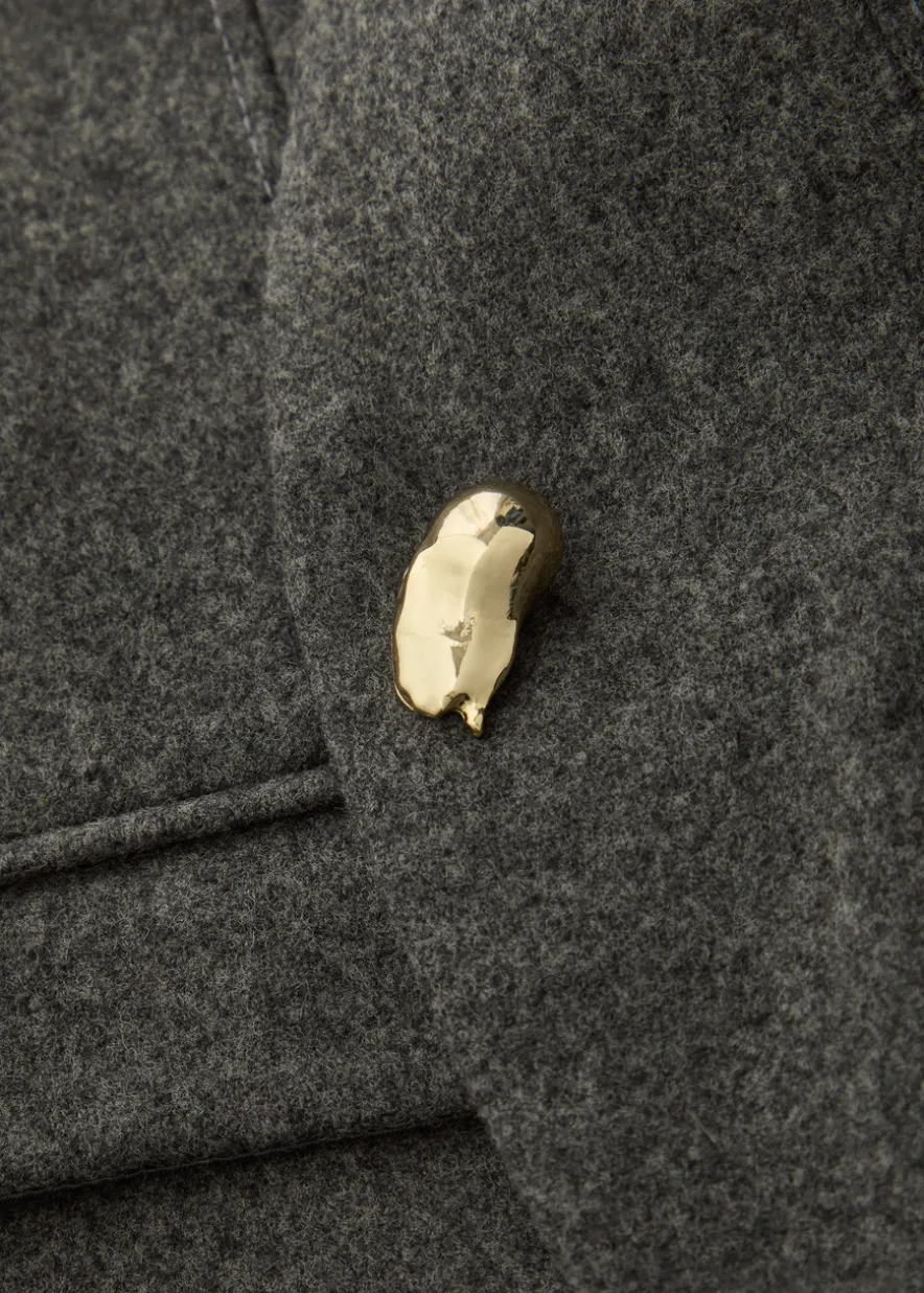 Harlow fitted wool jacket