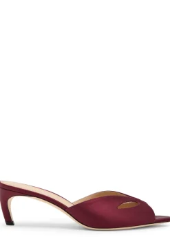 Harlow Mask 55 satin mules