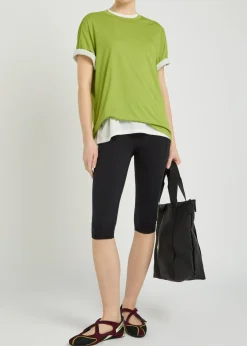 Harper wool-blend T-shirt