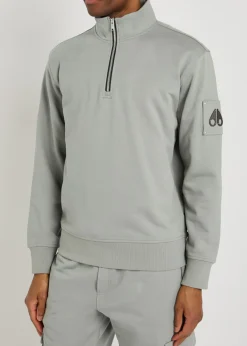 Hartsfield half-zip cotton sweatshirt
