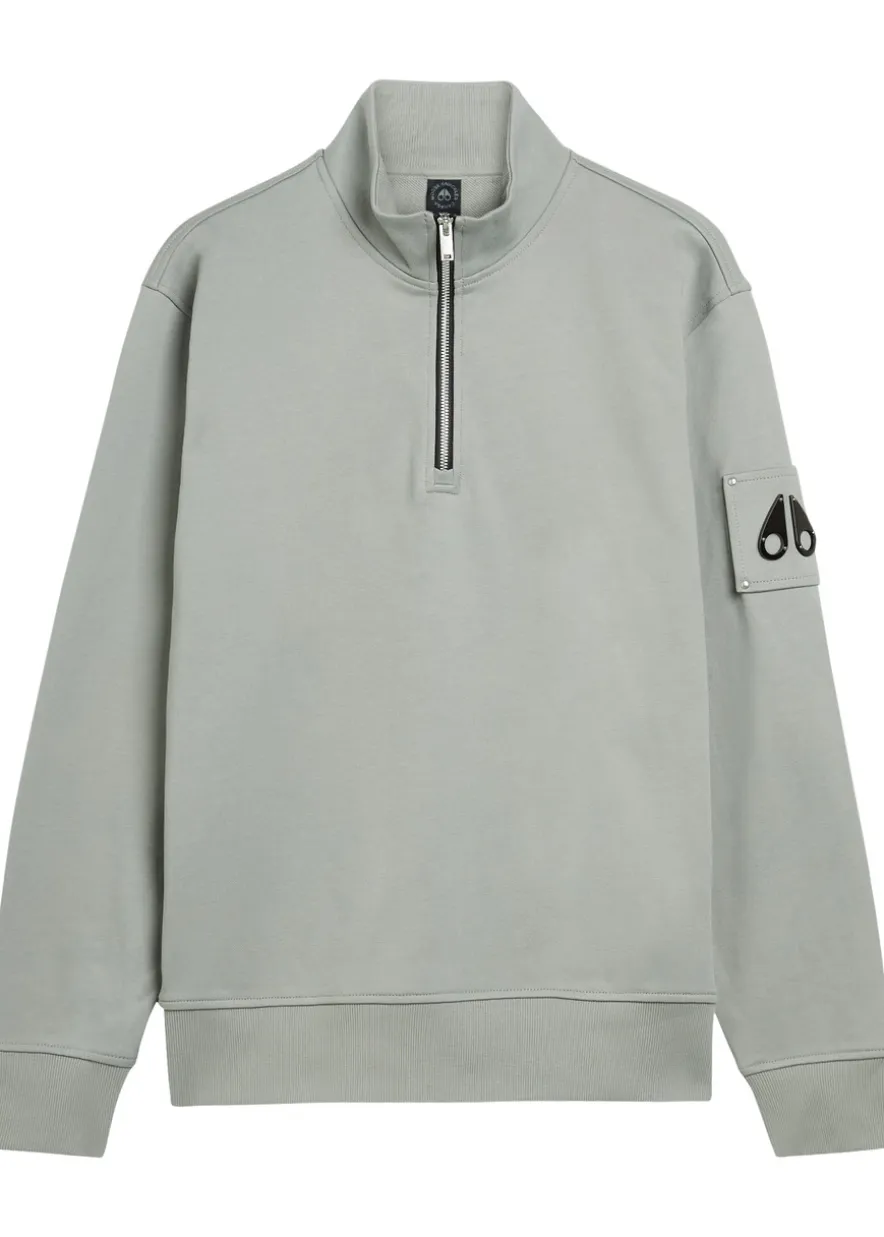 Hartsfield half-zip cotton sweatshirt