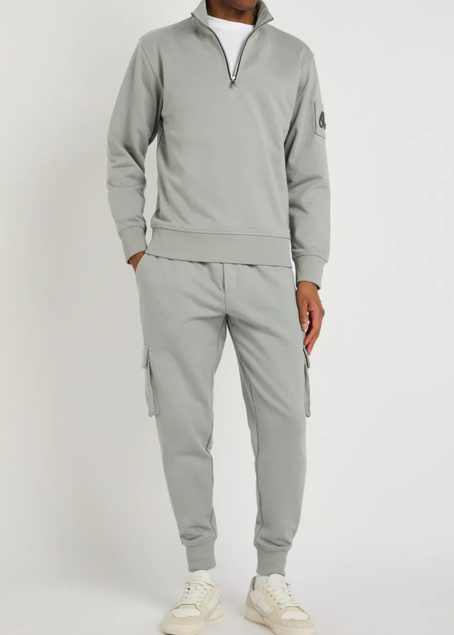 Hartsfield half-zip cotton sweatshirt