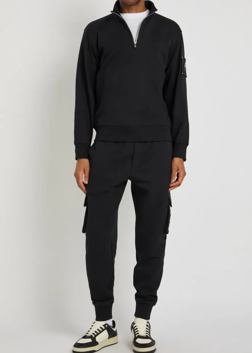 Hartsfield half-zip cotton sweatshirt