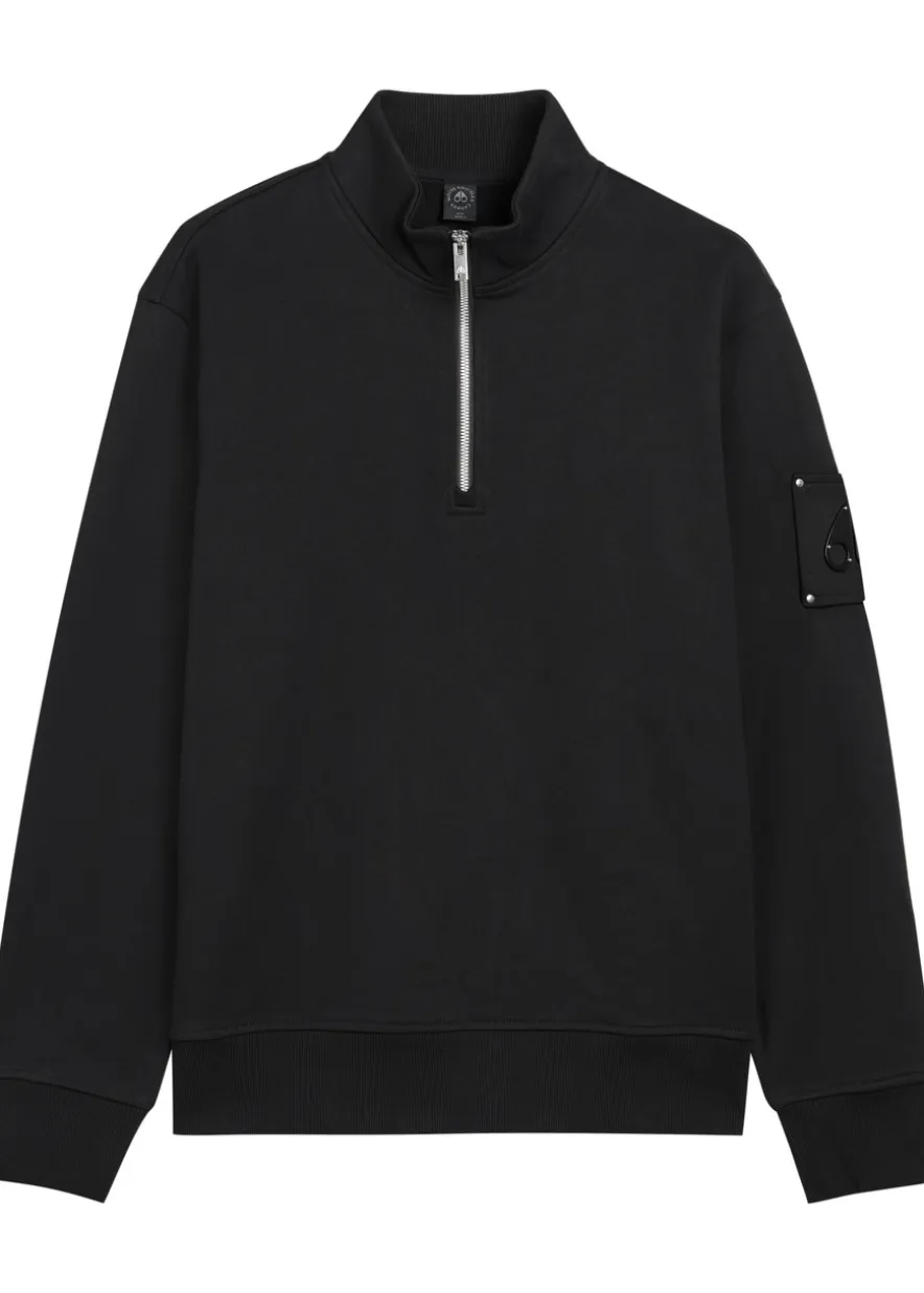 Hartsfield half-zip cotton sweatshirt