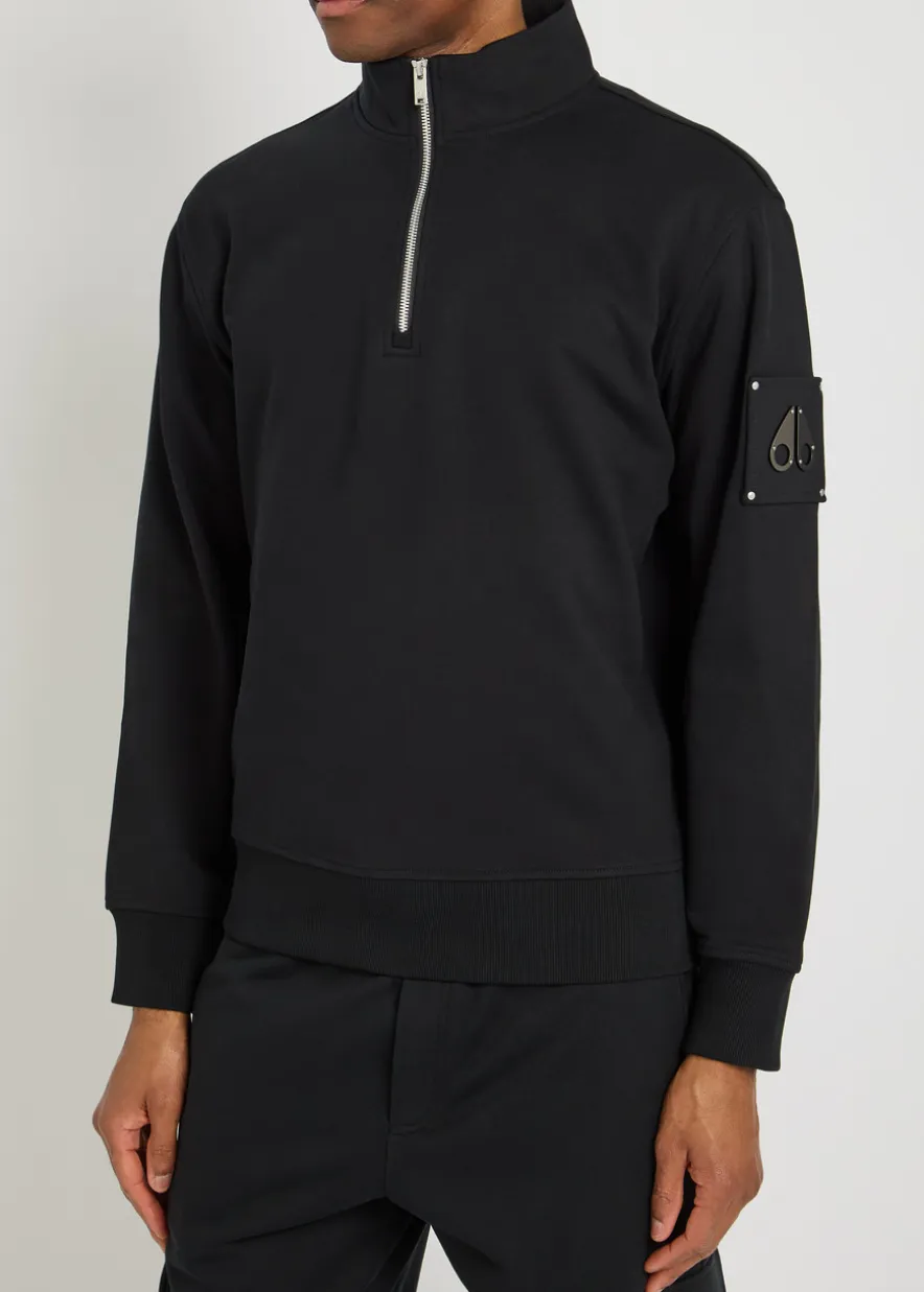 Hartsfield half-zip cotton sweatshirt