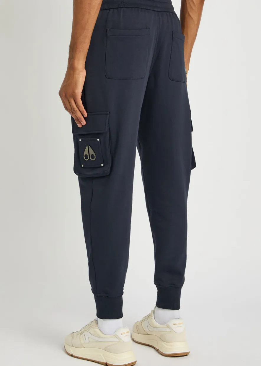 Hartsfield tapered-leg cotton cargo sweatpants