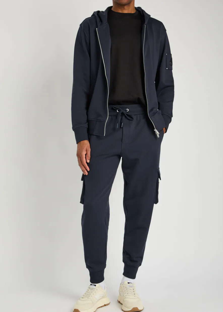Hartsfield tapered-leg cotton cargo sweatpants