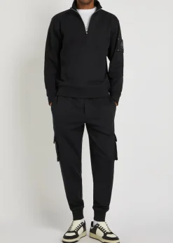 Hartsfield tapered-leg cotton cargo sweatpants
