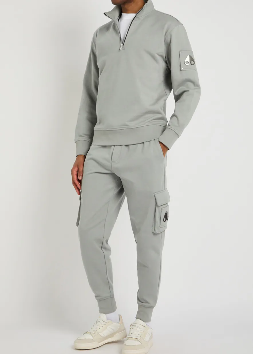 Hartsfield tapered-leg cotton cargo sweatpants