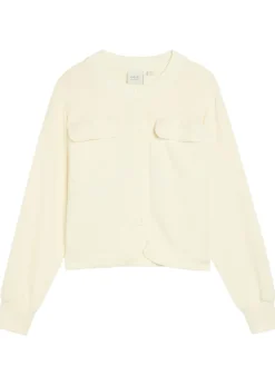 Hartwell button-through stretch-jersey cardigan