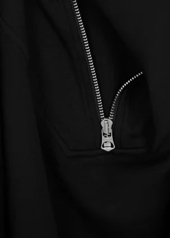 Hawley half-zip stretch-jersey sweatshirt