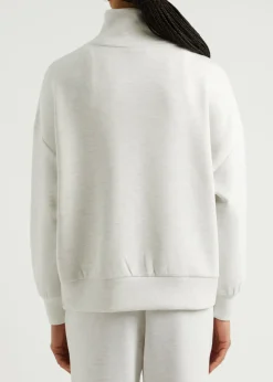 Hawley half-zip stretch-jersey sweatshirt