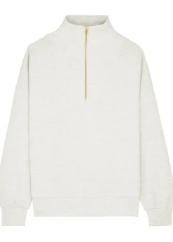 Hawley half-zip stretch-jersey sweatshirt
