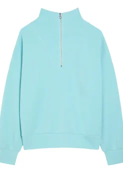 Hawley half-zip stretch-jersey sweatshirt