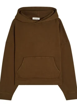 Heavy hooded cotton sweatshirt