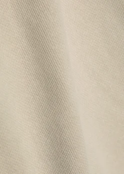 Heavy hooded cotton sweatshirt