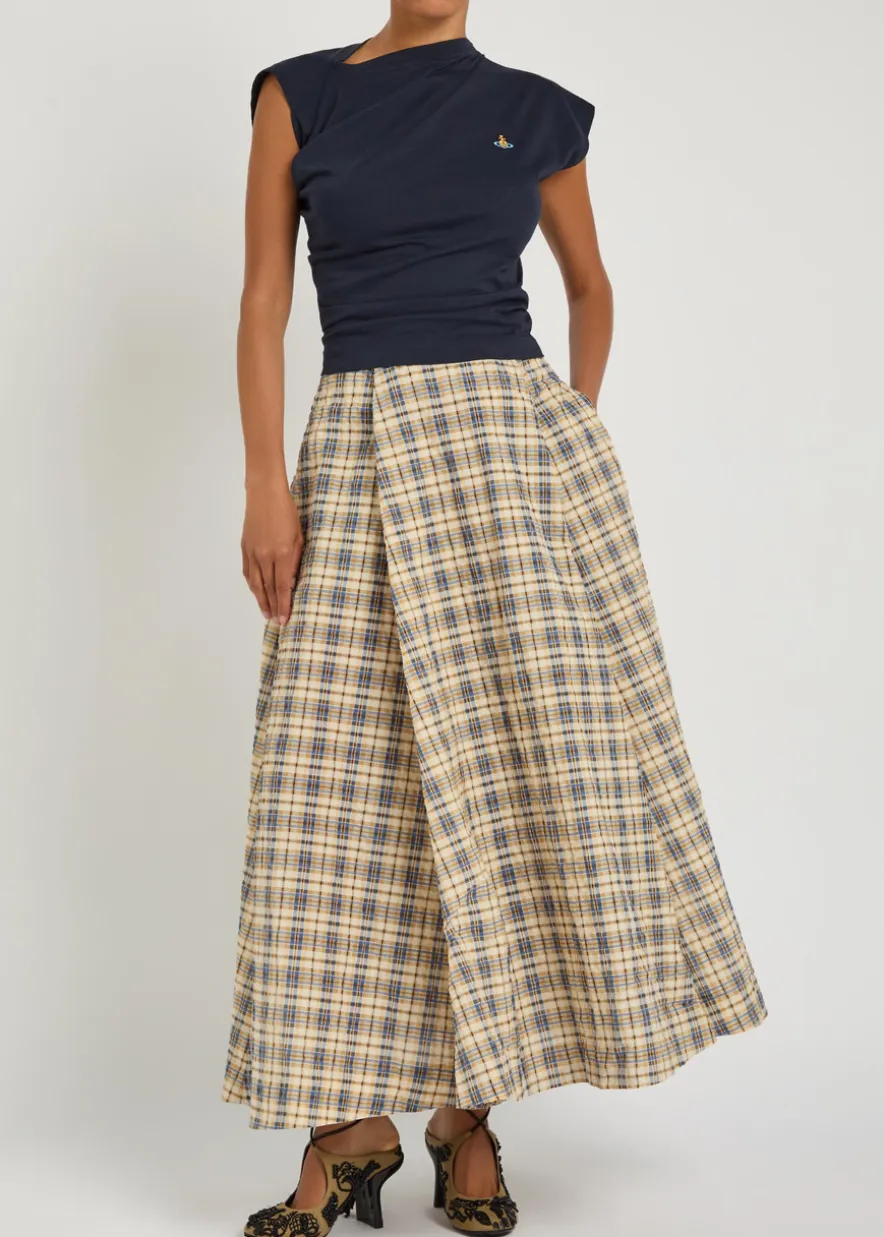 Hebo asymmetric cotton top