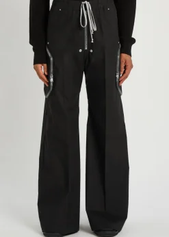 Heizer Belas wide-leg cotton cargo trousers