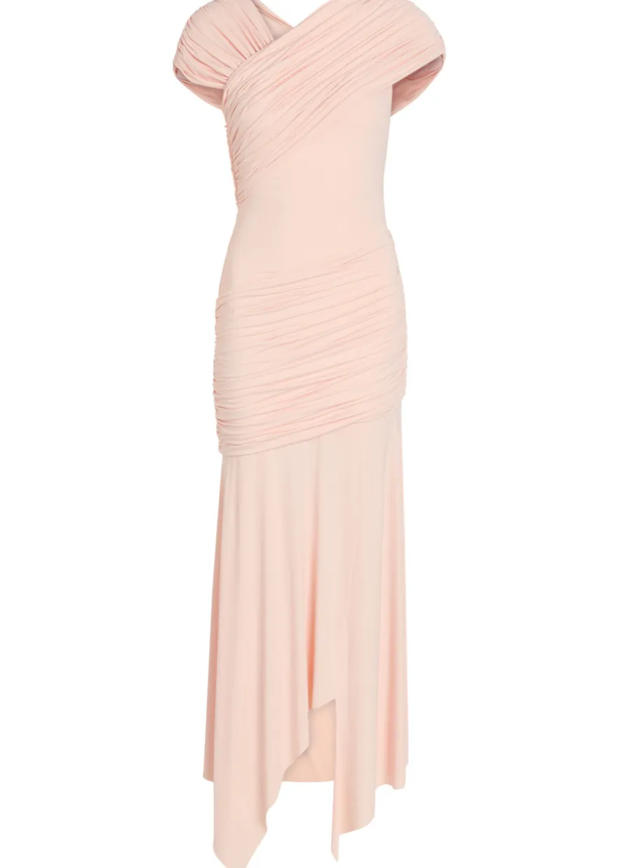 Hela ruched stretch-jersey midi dress