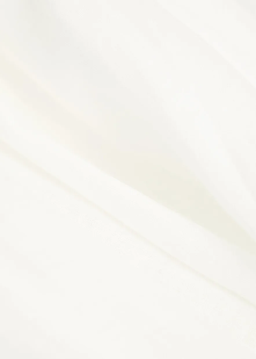Helene pleated ramie maxi dress